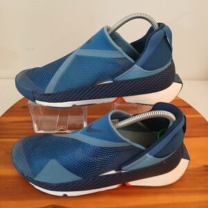 Nike Go FlyEase Mens 6.5 Blue Hands Free Slip On Shoes Sneakers CW5883-400